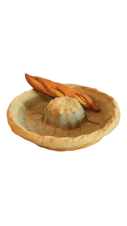 French Linen-Lined Couronne Bread Banneton