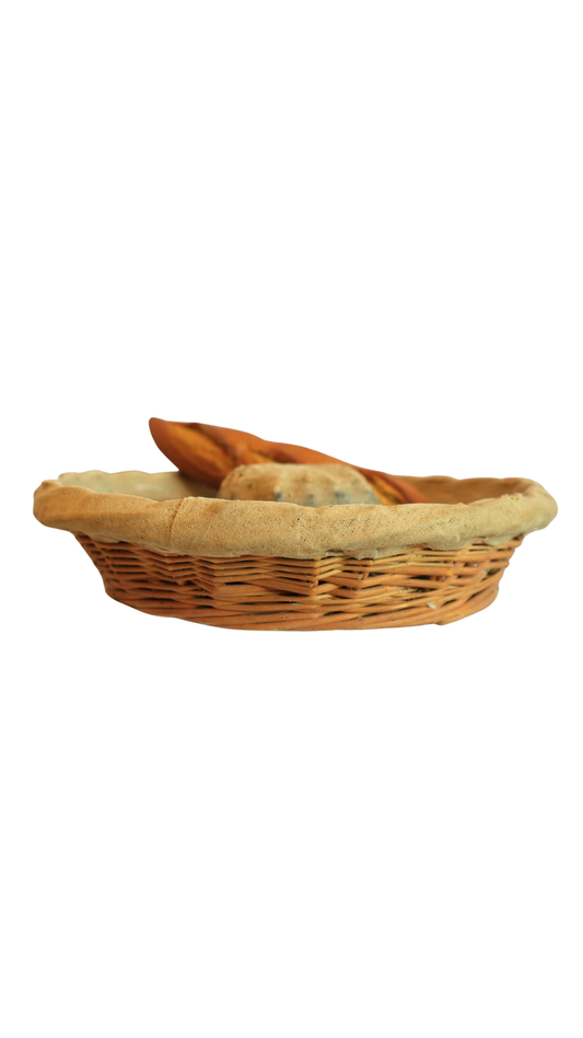 French Linen-Lined Couronne Bread Banneton