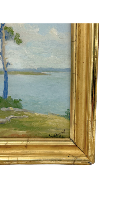 French Coastal Landscape