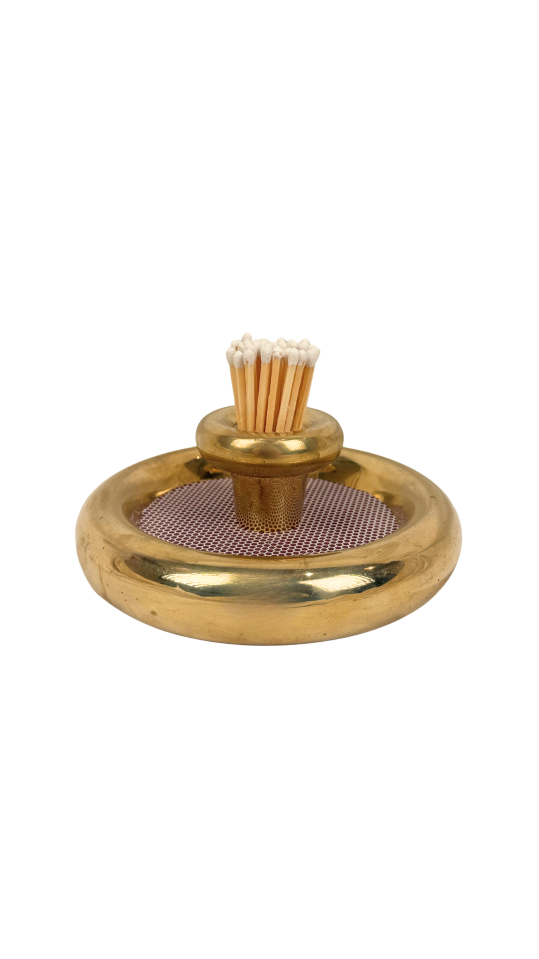 Vintage Brass Match Strike