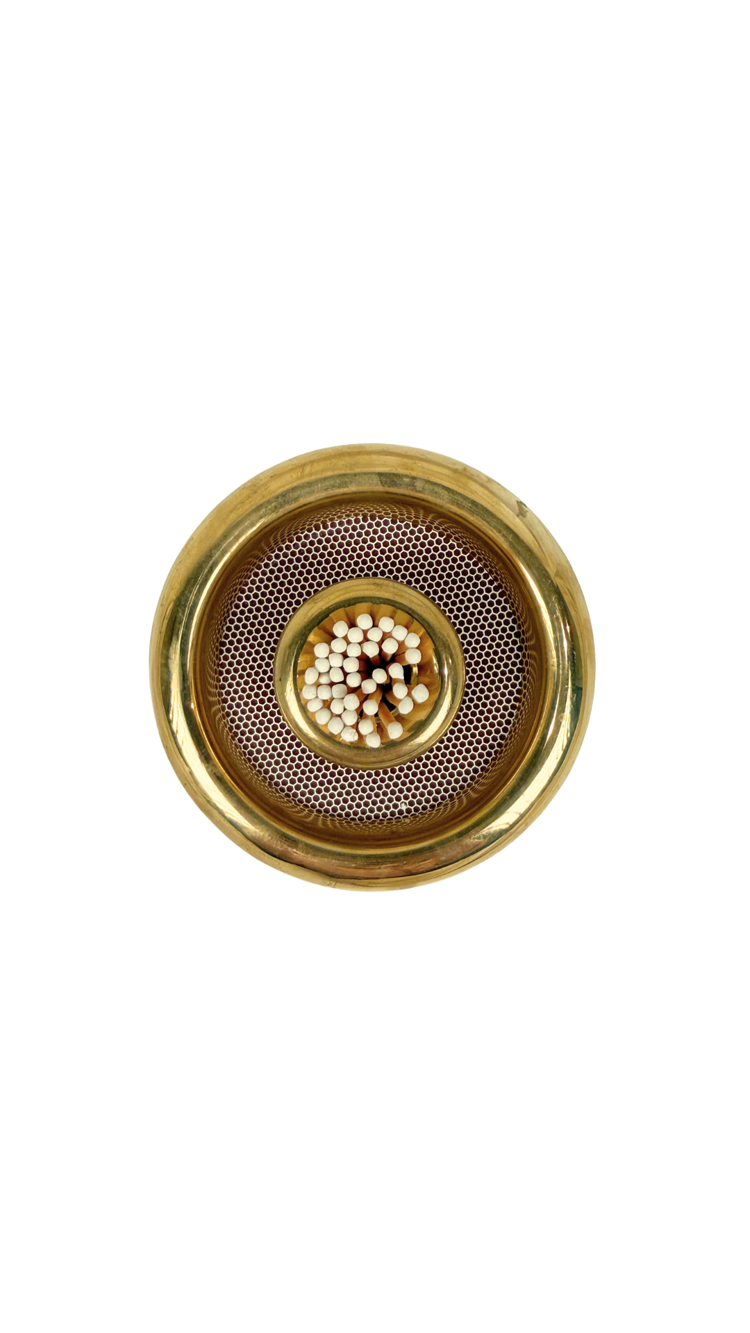 Vintage Brass Match Strike