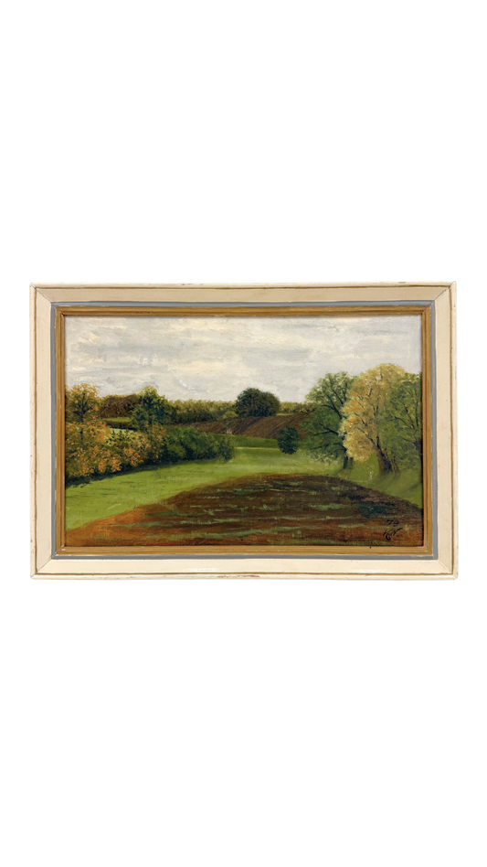 European Landscape Painting, Dated 1979