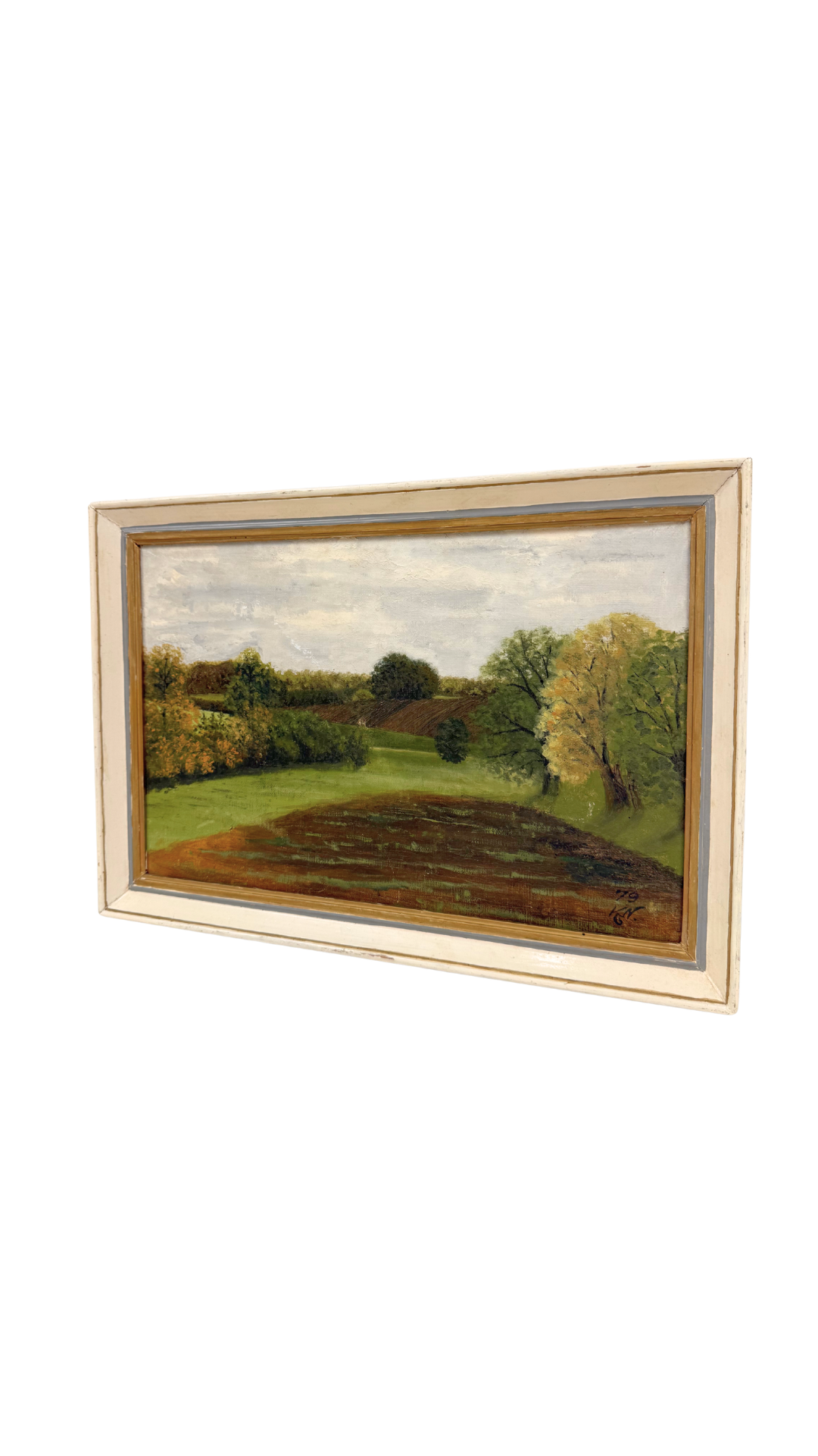 European Landscape Painting, Dated 1979