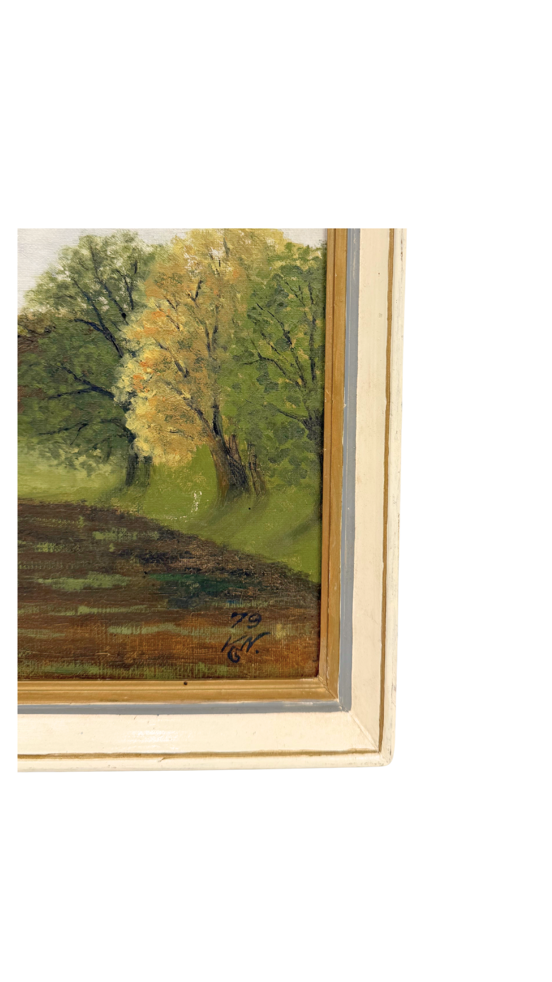 European Landscape Painting, Dated 1979