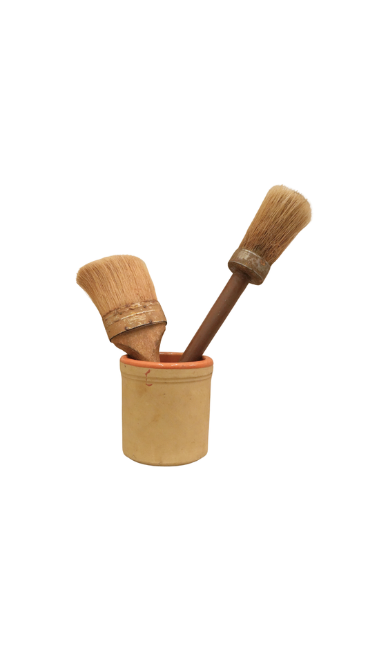 Pair of Vintage French Artist / Painter’s Brushes