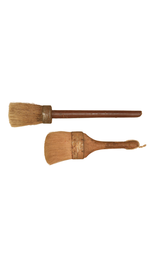 Pair of Vintage French Artist / Painter’s Brushes
