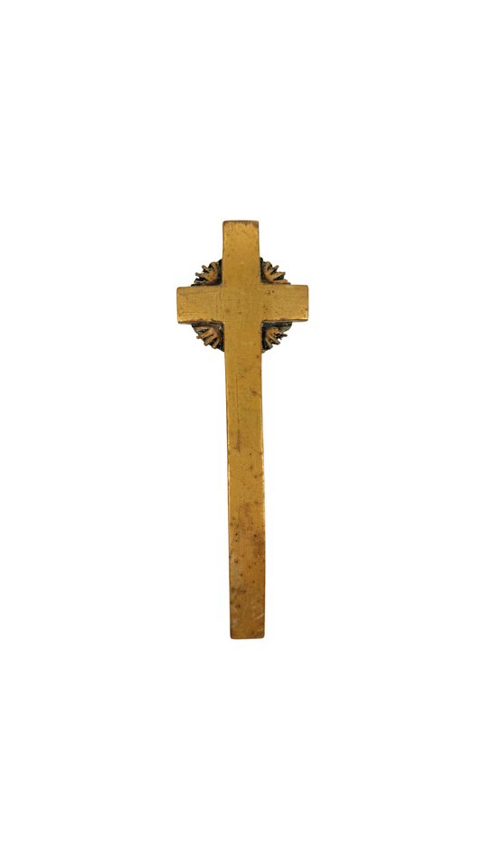 French Gilt Bronze Church Crosses