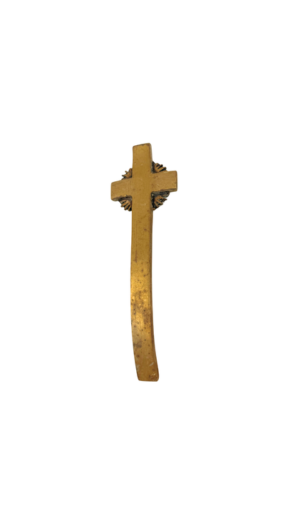 French Gilt Bronze Church Crosses