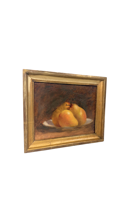 Still Life Oil Painting of Pears