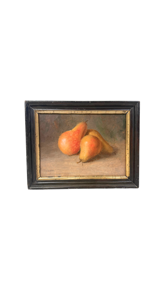 Still Life Oil Painting of Pears