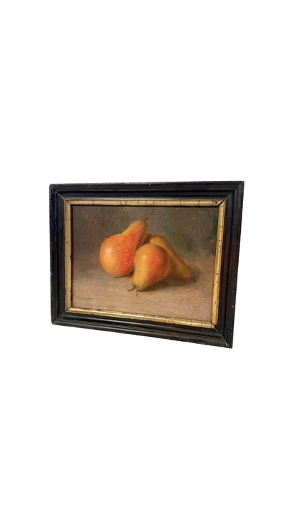Still Life Oil Painting of Pears