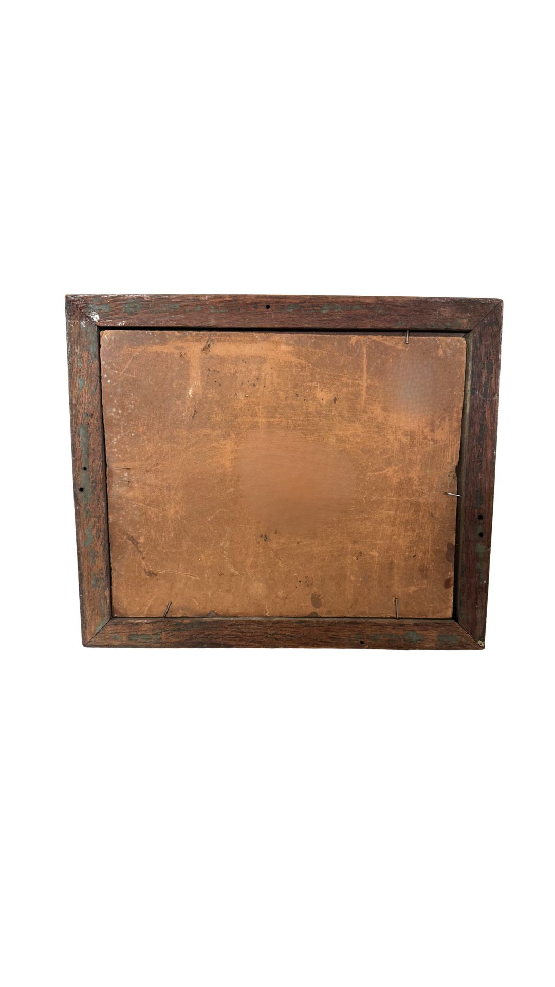 Rustic Landscape Oil Painting Signed