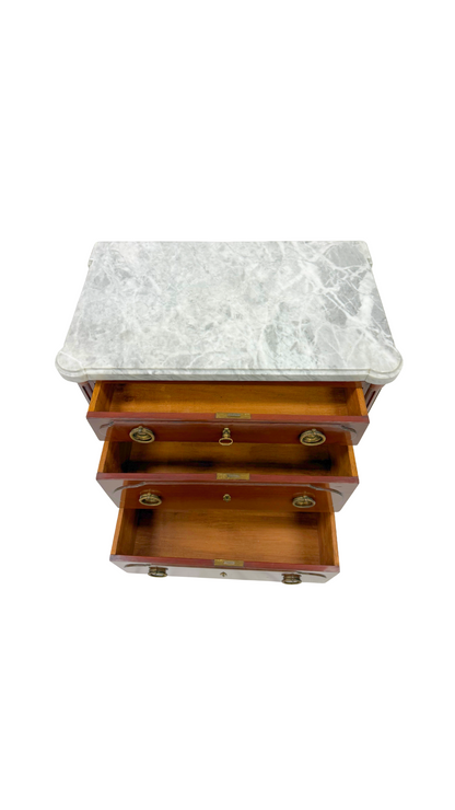 French Louis XVI Marble-Top Commode