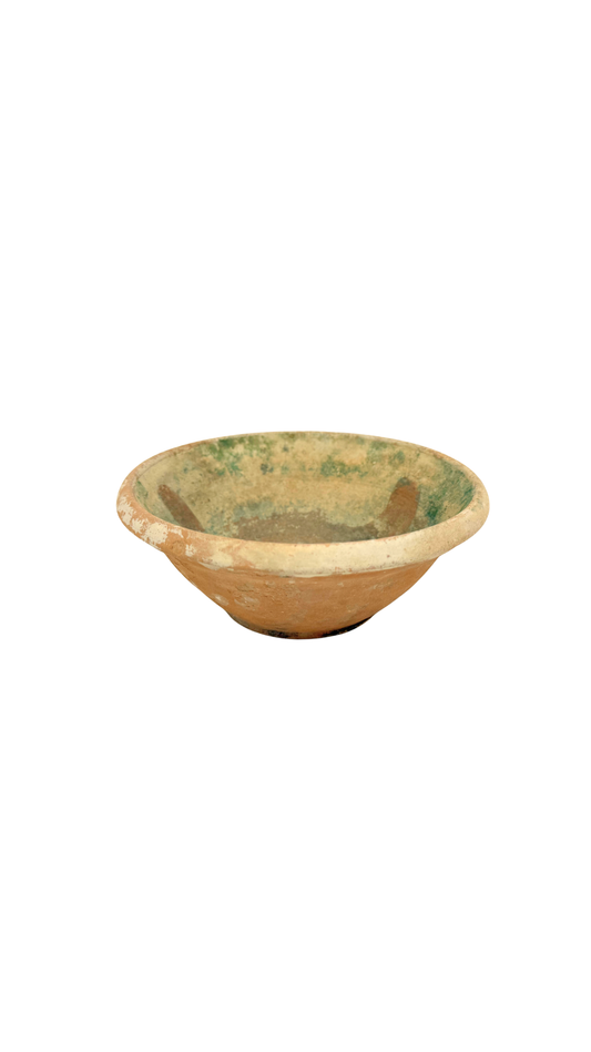 French Terracotta Confit Bowl No.03