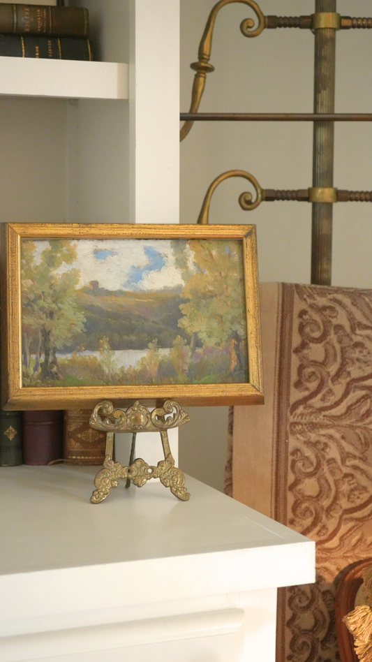 Vintage French Landscape Painting