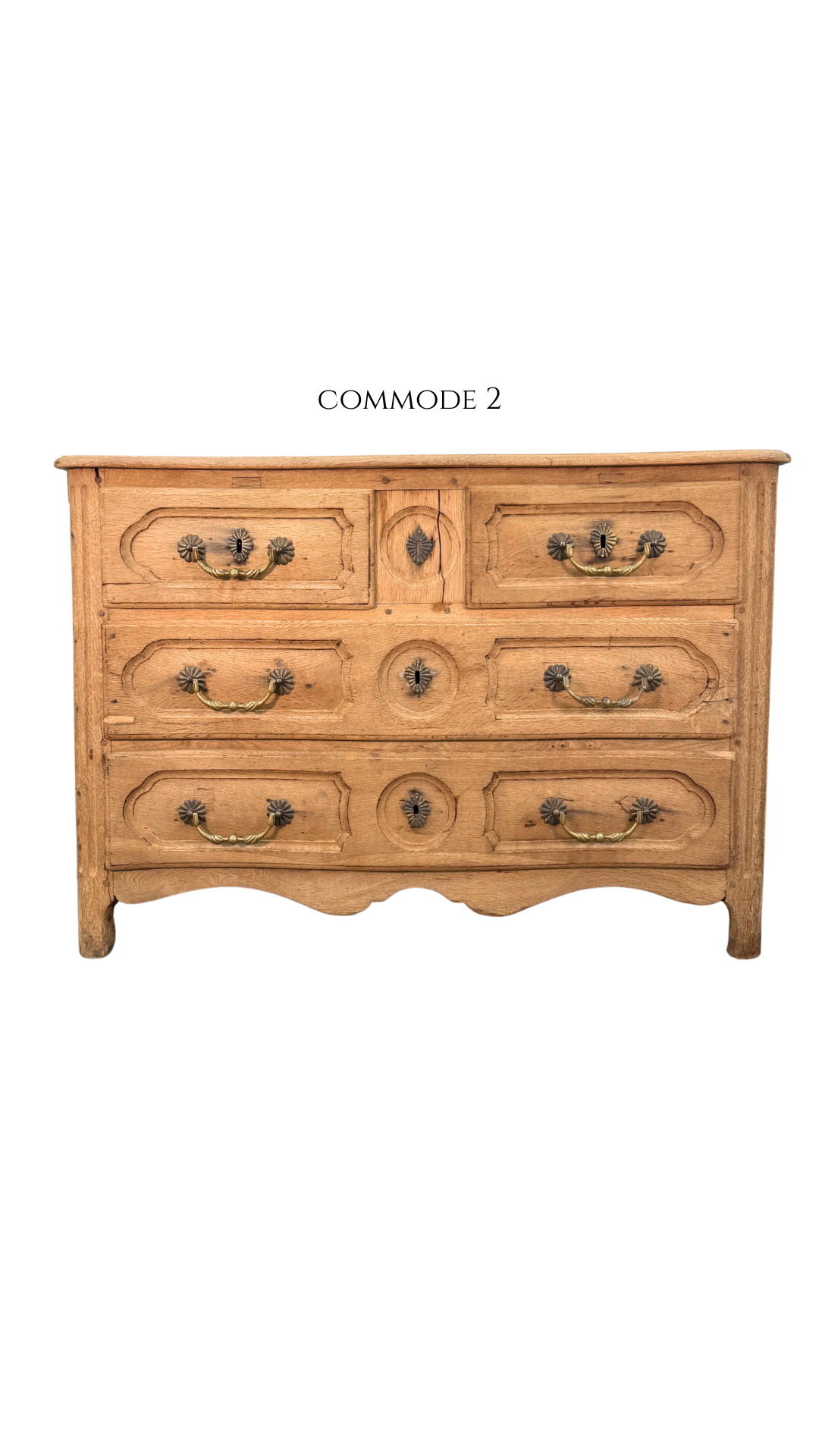 Early 19th Century French Provincial Oak Commodes