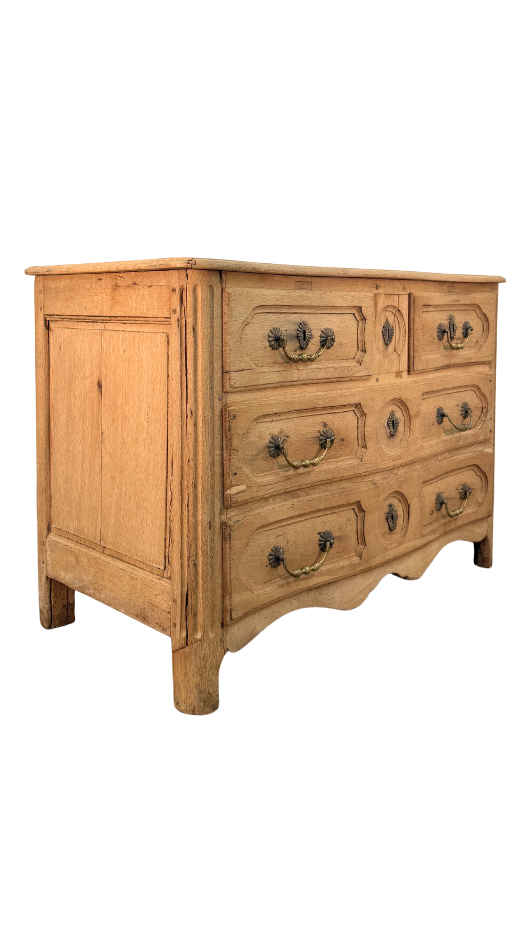 Early 19th Century French Provincial Oak Commodes