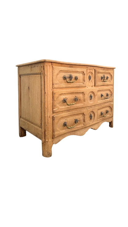 Early 19th Century French Provincial Oak Commodes