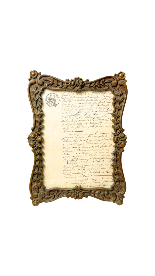 French Rococo-Style Gilt Frame