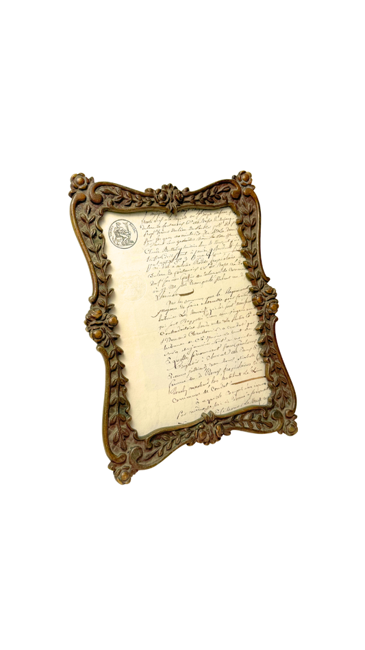 French Rococo-Style Gilt Frame