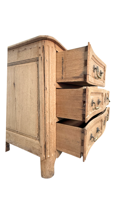 Early 19th Century French Provincial Oak Commodes