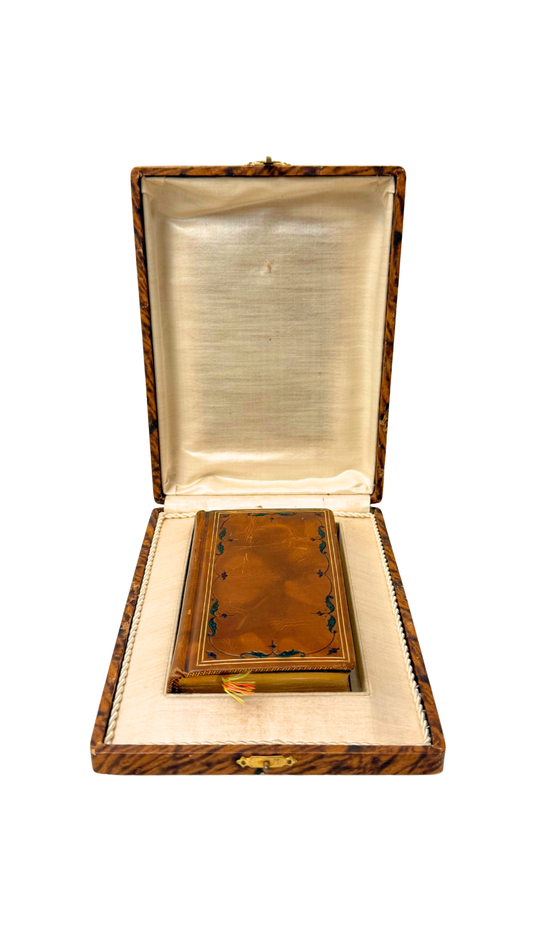 French Leather Holy Communion Book, 1911